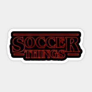 Soccer Things Sticker